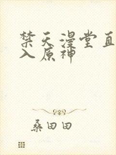 禁天漫堂直接进入原神