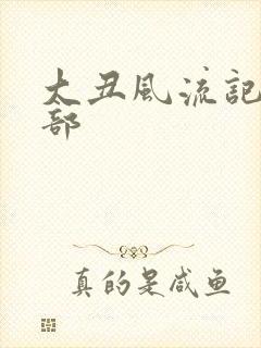 大丑风流记第二部