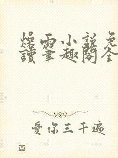 燥雨小说免费阅读笔趣阁全文