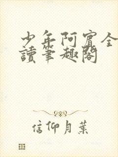 少年阿宾全文阅读笔趣阁