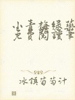 小青梅绿药全文免费阅读笔趣阁