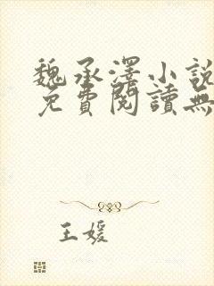 魏承泽小说全文免费阅读无弹窗笔趣