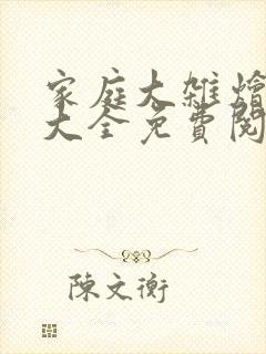 家庭大杂烩小说大全免费阅读封面