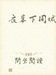 夜幕下同城网封面