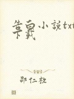 告白小说txt下载