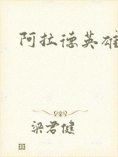 阿拉德英雄传封面