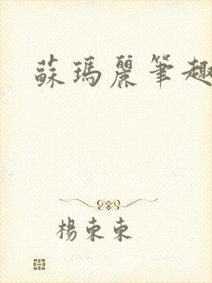 苏玛丽笔趣阁封面