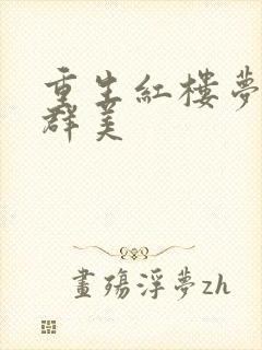 重生红楼梦之御群美