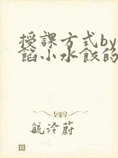 授课方式by肉馅小水饺的作者封面