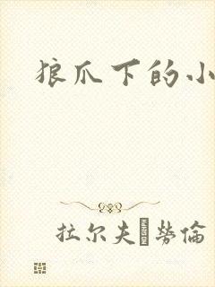 狼爪下的小雏菊