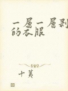 一层一层剥开我的衣服