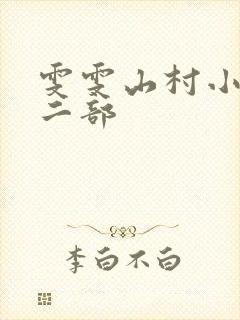 雯雯山村小说第二部