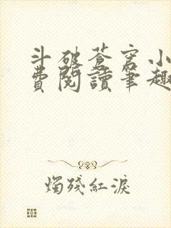 斗破苍穹小说免费阅读笔趣阁无弹窗5200封面