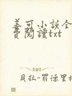 姜可小说全文免费阅读txt封面