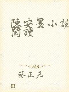陈安墨小说免费阅读