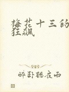 梅花十三的乳液狂飙