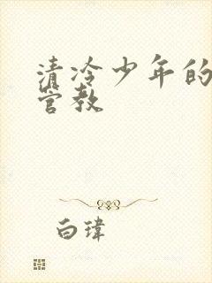 清冷少年的严厉管教