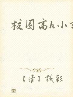 校园高h小说