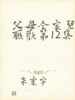 父母全家儿女大联欢第12集封面