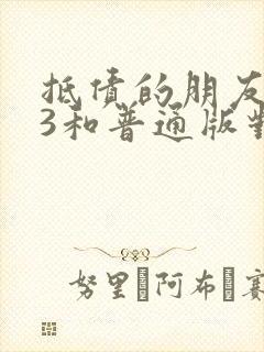 抵债的朋友麦子3和普通版对比