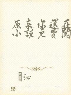 原来你还在这里小说免费阅读封面