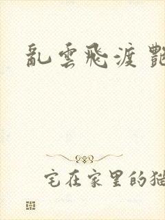 乱云飞渡 艳姨封面