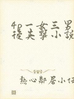 4p一女三男前后夹击小说封面