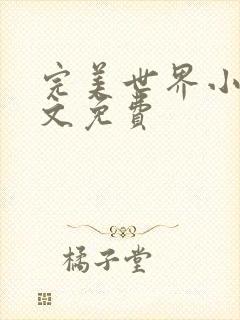 完美世界小说全文免费封面