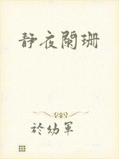 静夜阑珊