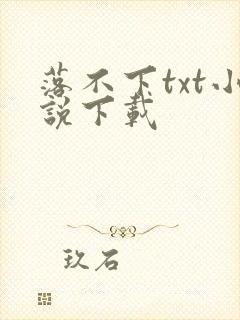 落不下txt小说下载
