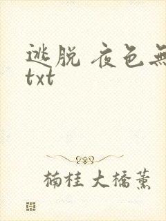 逃脱 夜色无边txt