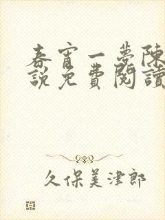 春宵一梦陈蕊小说免费阅读笔趣阁