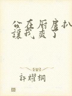 公在厨房扒开腿让我爽了封面