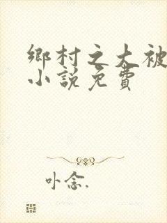 乡村之大被同眠小说免费