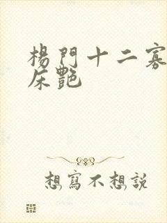 杨门十二寡妇肉床艳