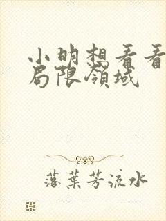 小明想看看永久局限领域