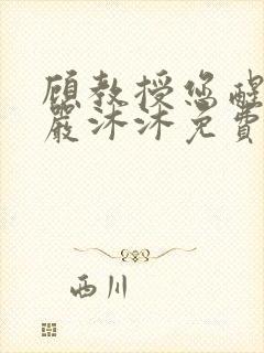 顾教授您醒了吗严沐沐免费阅读全文小说封面