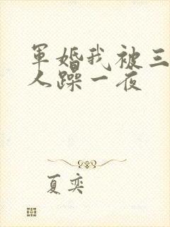 军婚我被三个男人躁一夜封面