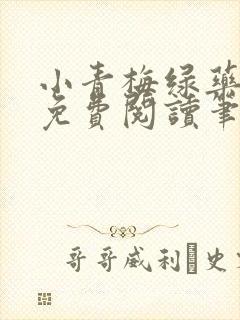 小青梅绿药全文免费阅读笔趣阁