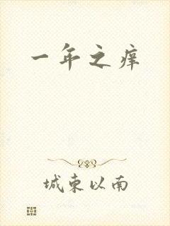 一年之痒封面