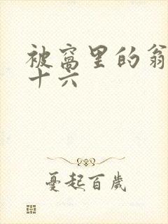 被窝里的翁憩二十六封面