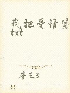我把爱情煲成汤txt