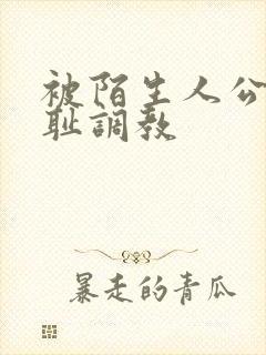 被陌生人公开羞耻调教