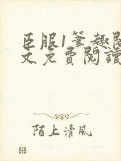 臣服1笔趣阁全文免费阅读无弹窗