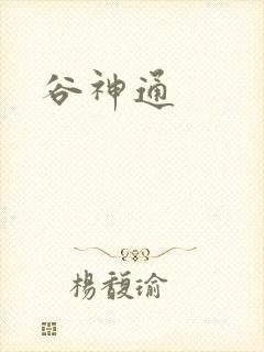 谷神通封面