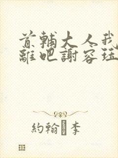 首辅大人我们和离吧谢容珏