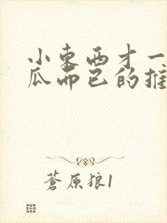 小东西才一根黄瓜而已的推荐书