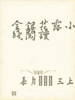 金银花露小说在线阅读