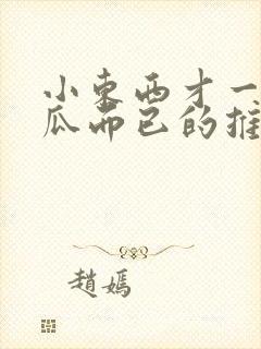 小东西才一根黄瓜而已的推荐书