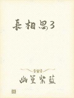 长相思3封面